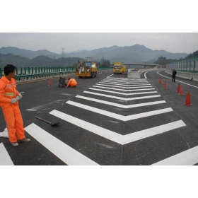 新乡市道路标线厂家_公路划线施工_厂家_价格